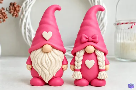 Gnome Couple STL 3D Baskı Models - 3D Baskı ve Model Dosyası (STL, OBJ, 3MF) - 3D Baskı  İndir (STL, OBJ, 3MF)