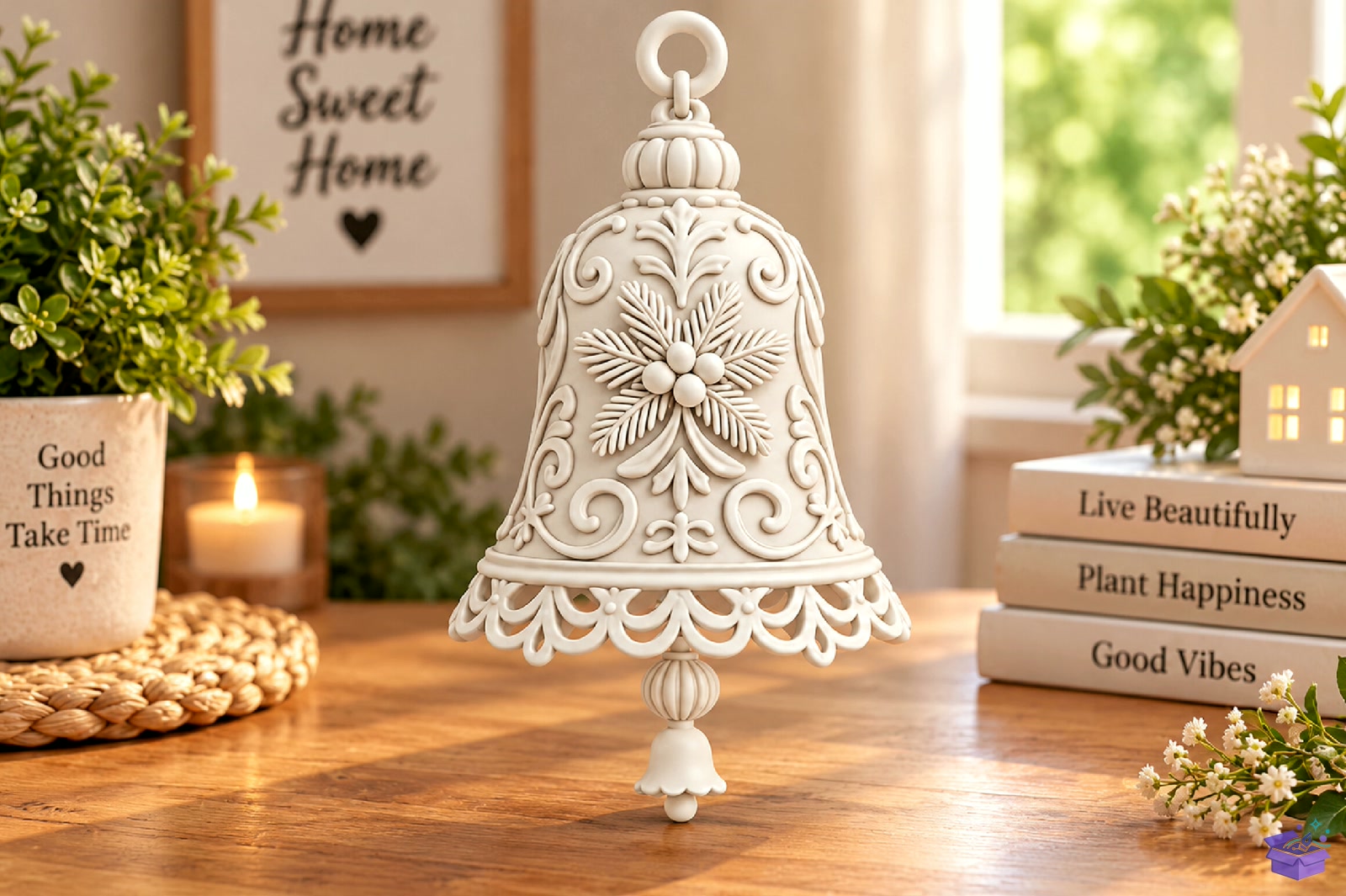 Yılbaşı Bell Süs STL 3D Baskı - 3D Baskı ve Model Dosyası (STL, OBJ, 3MF) - detaylı önizleme 3