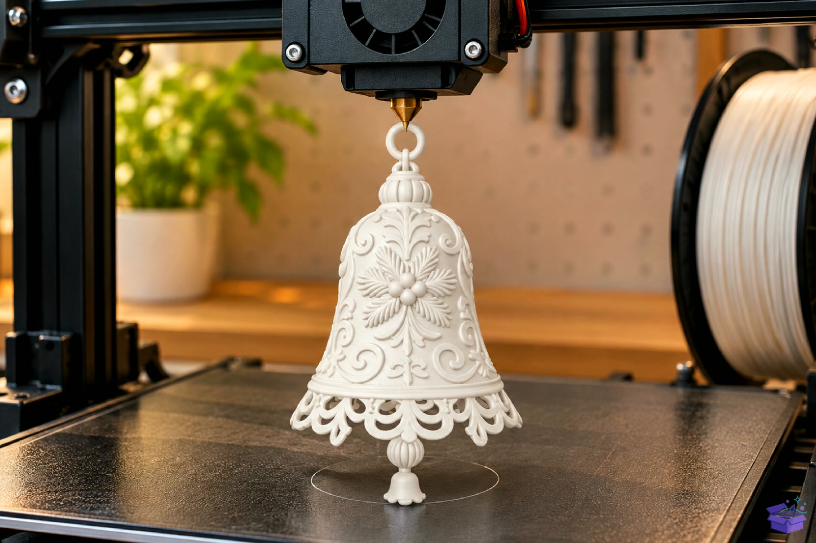 Yılbaşı Bell Süs STL 3D Baskı - 3D Baskı ve Model Dosyası (STL, OBJ, 3MF) - detaylı önizleme 4