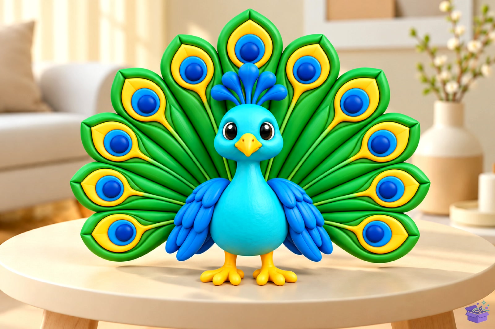 Peacock Decor STL 3D Baskı - 3D Baskı ve Model Dosyası (STL, OBJ, 3MF)