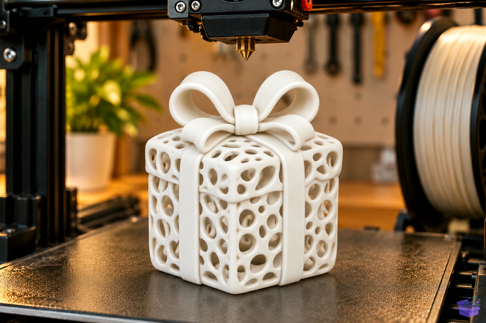 Gift Kutu Masaüstü Kalemlik STL 3D Baskı - 3D Baskı ve Model Dosyası (STL, OBJ, 3MF) - detaylı önizleme 5