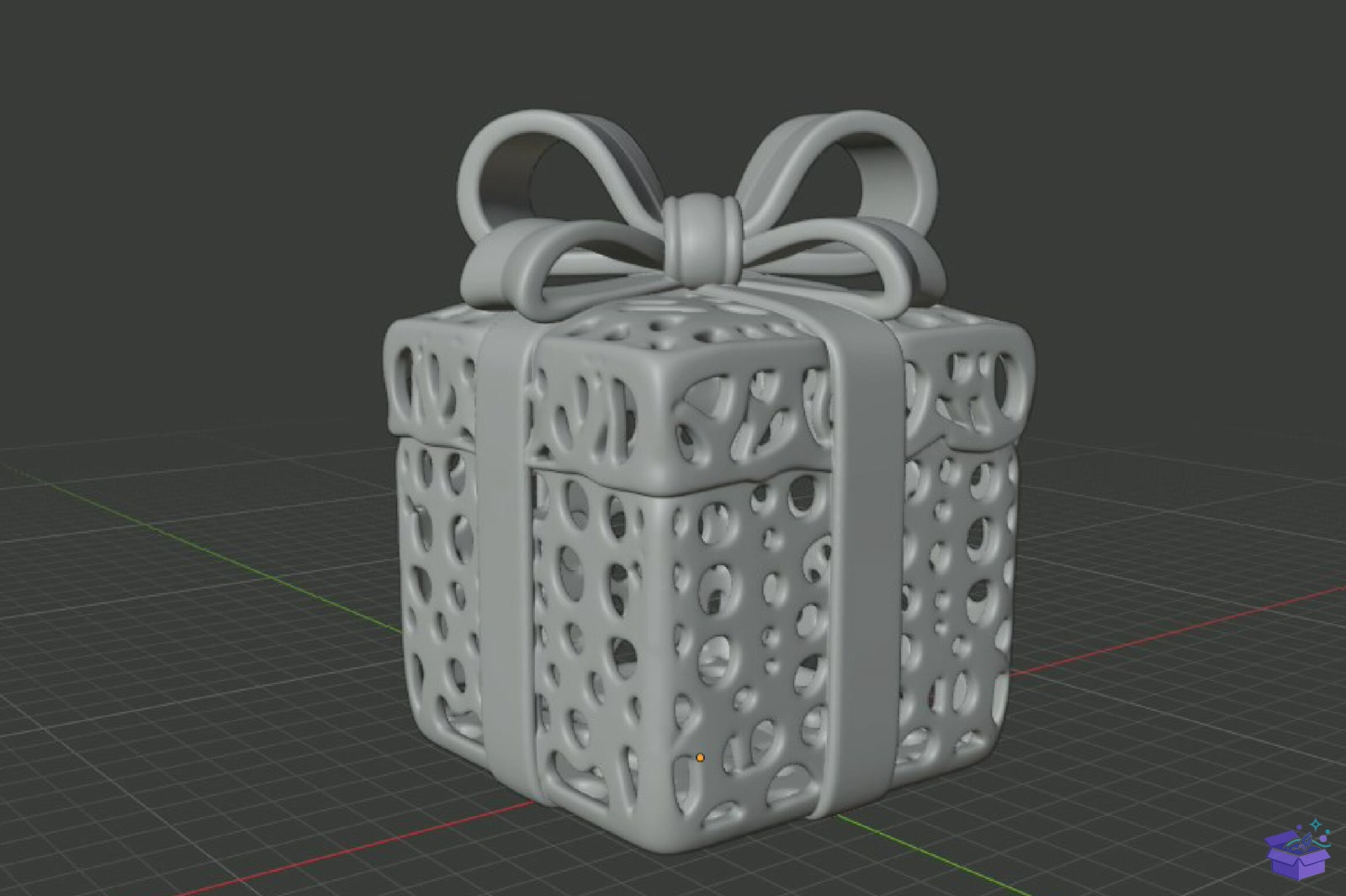 Gift Kutu Masaüstü Kalemlik STL 3D Baskı - 3D Baskı ve Model Dosyası (STL, OBJ, 3MF) - detaylı önizleme 6