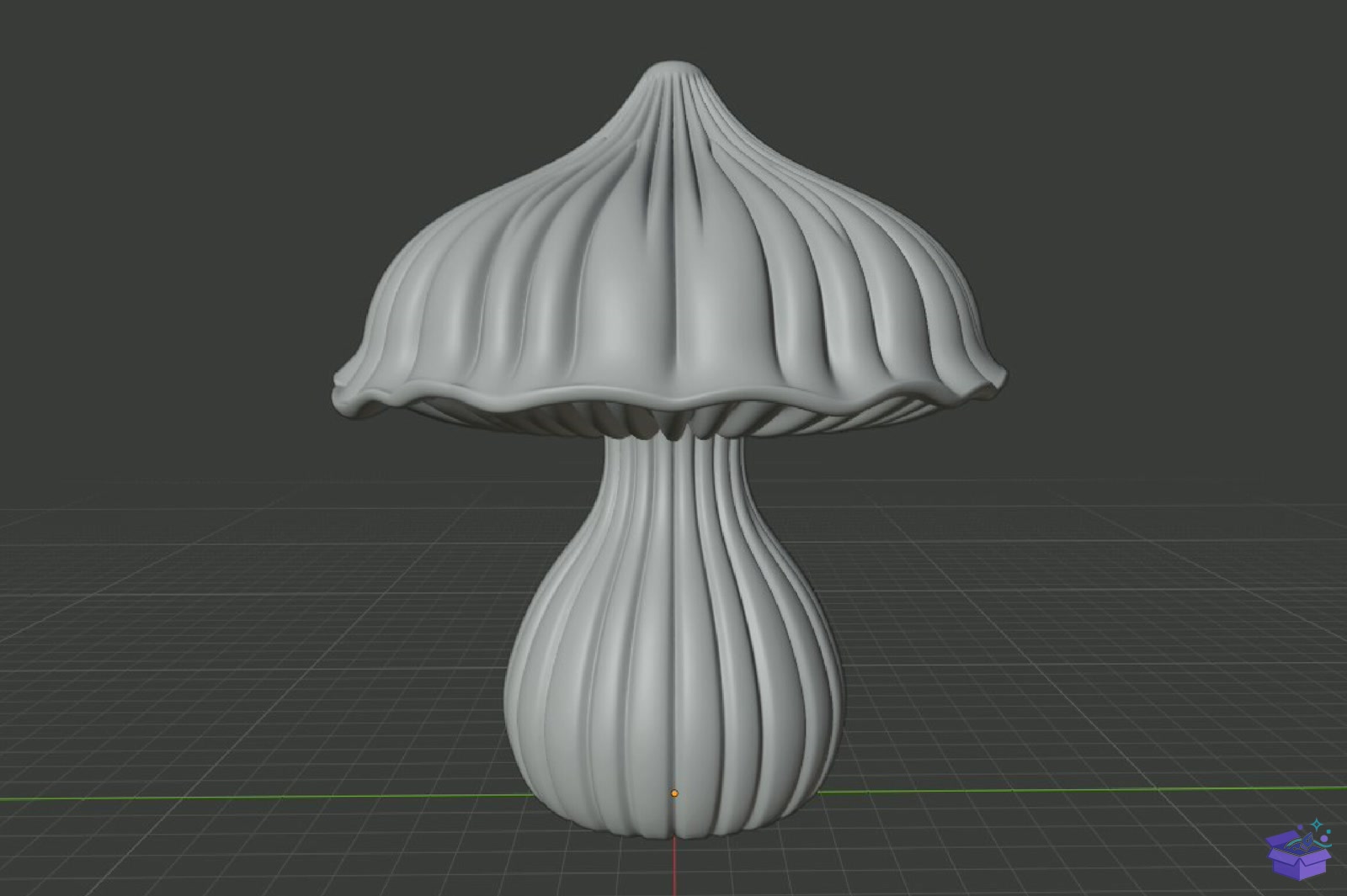 Mushroom Table Lamba Aydınlatma STL 3D Baskı - 3D Baskı ve Model Dosyası (STL, OBJ, 3MF) - detaylı önizleme 5