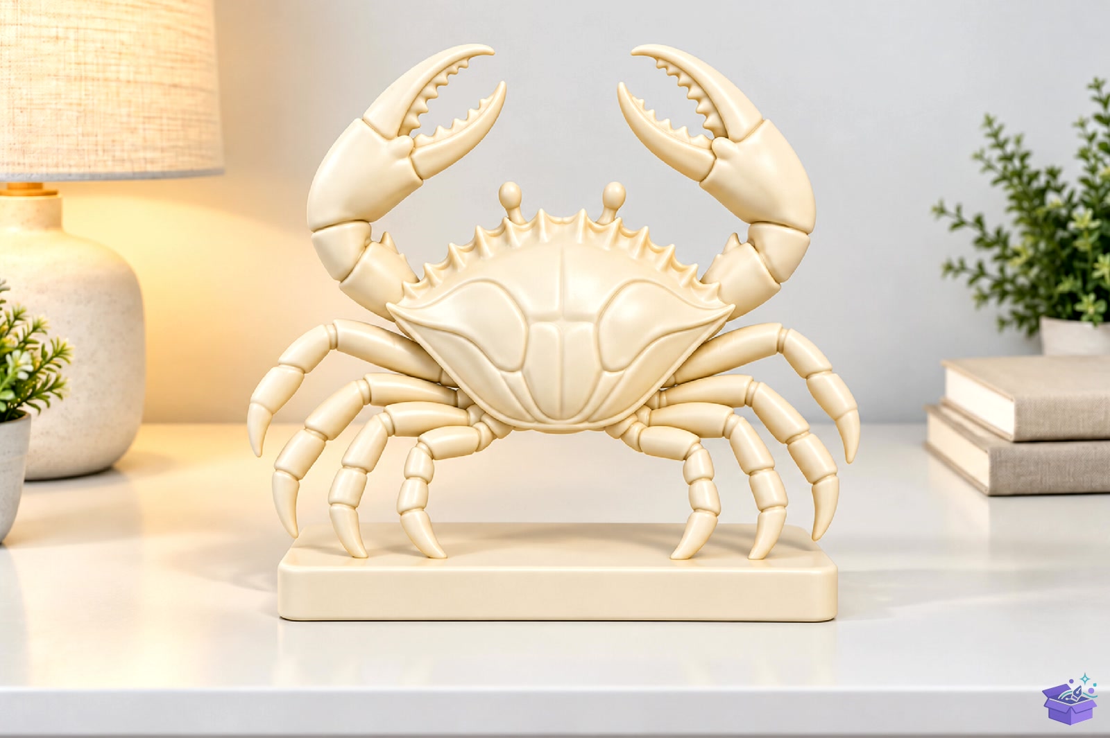Crab Sculpture 3D Baskı STL - 3D Baskı ve Model Dosyası (STL, OBJ, 3MF)