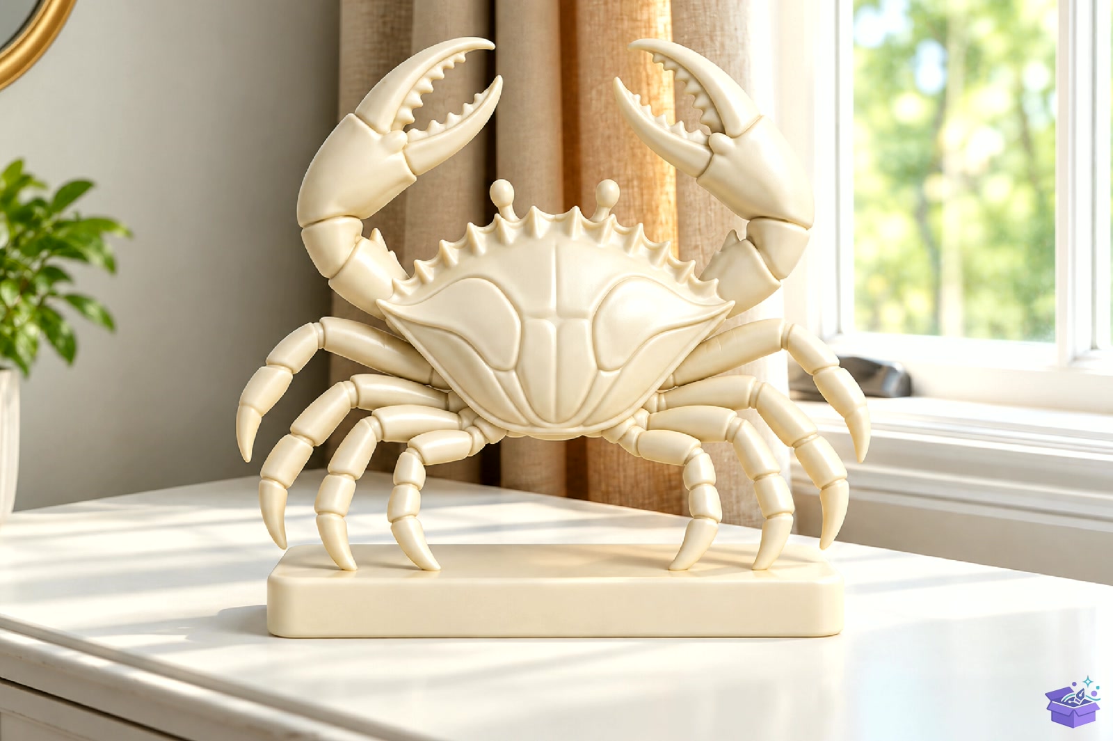 Crab Sculpture 3D Baskı STL - 3D Baskı ve Model Dosyası (STL, OBJ, 3MF) - detaylı önizleme 3