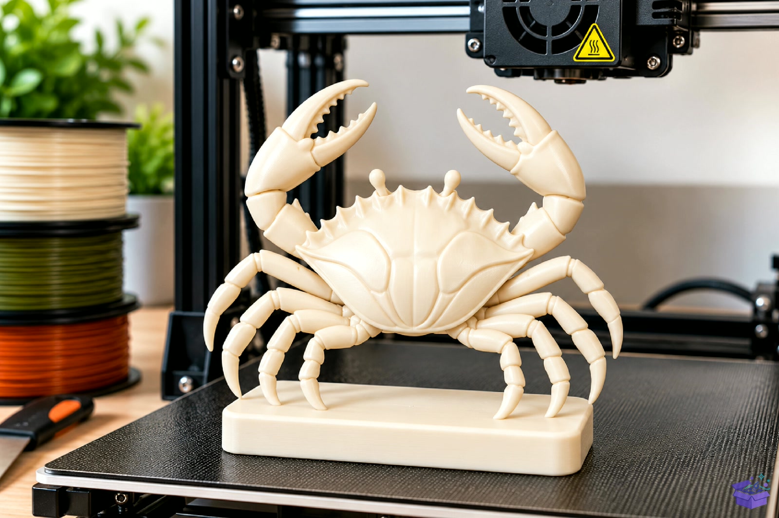 Crab Sculpture 3D Baskı STL - 3D Baskı ve Model Dosyası (STL, OBJ, 3MF) - detaylı önizleme 5
