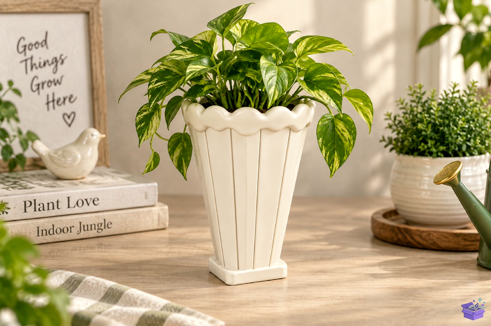 Scalloped Çiçek Vazo Tasarımı STL 3D Baskı - 3D Baskı ve Model Dosyası (STL, OBJ, 3MF) - detaylı önizleme 2