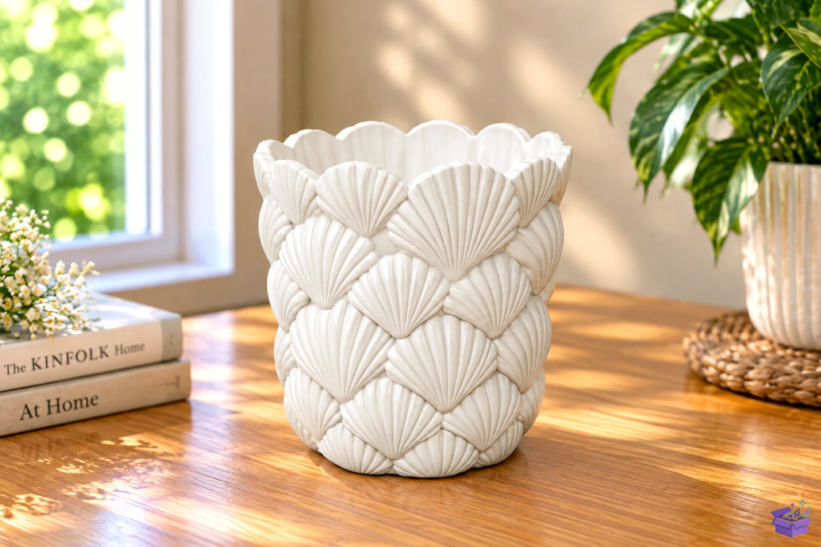 Seashell Masaüstü Kalemlik STL 3D Baskı - 3D Baskı ve Model Dosyası (STL, OBJ, 3MF) - detaylı önizleme 2