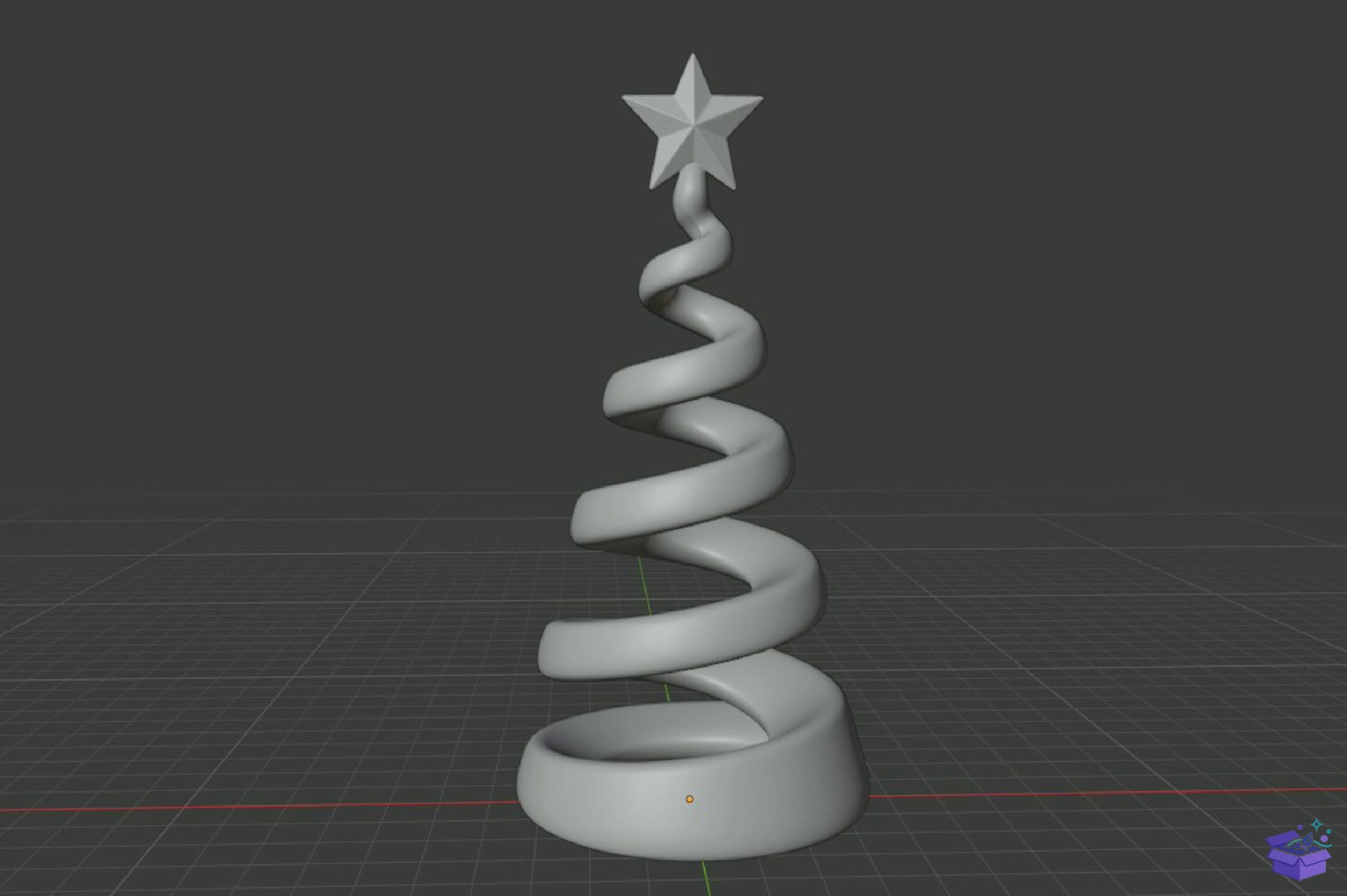 Spiral Yılbaşı Ağacı Decoration STL 3D - 3D Baskı ve Model Dosyası (STL, OBJ, 3MF) - detaylı önizleme 5