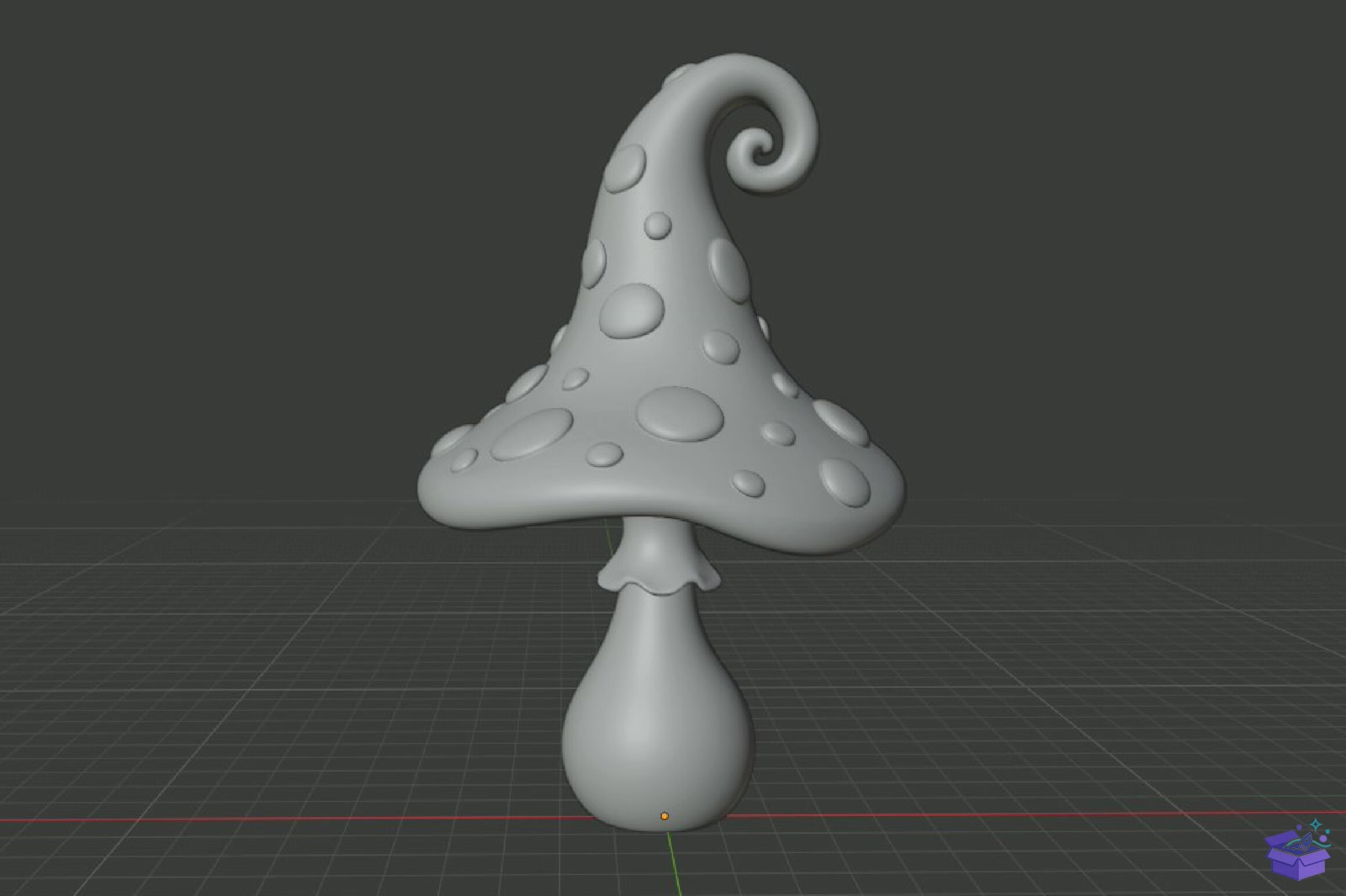 Whimsical Mushroom Gnome STL 3D Baskı - 3D Baskı ve Model Dosyası (STL, OBJ, 3MF) - detaylı önizleme 5