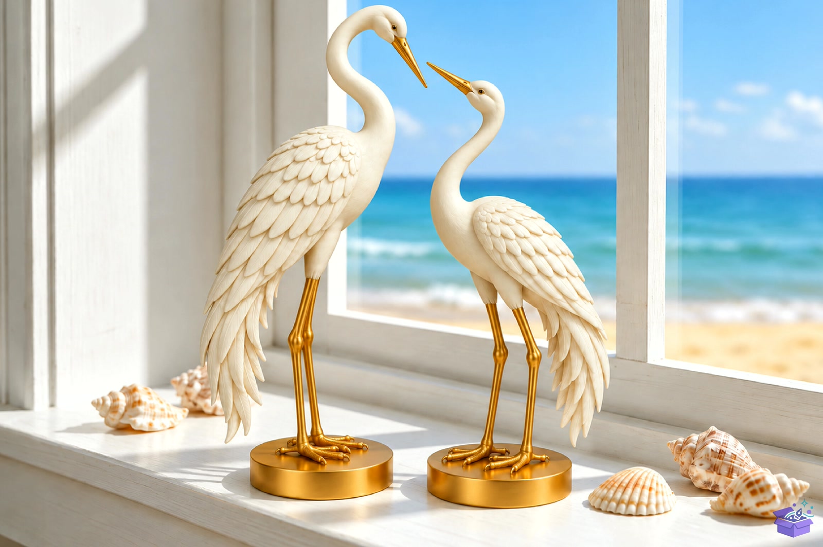 Elegant Heron Heykel Biblo 3D Baskı STL - 3D Baskı ve Model Dosyası (STL, OBJ, 3MF)