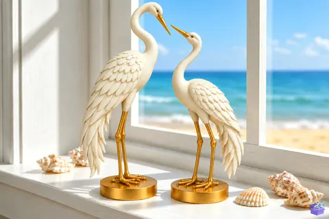 Elegant Heron Heykel Biblo 3D Baskı STL - 3D Baskı ve Model Dosyası (STL, OBJ, 3MF) - 3D Baskı  İndir (STL, OBJ, 3MF)