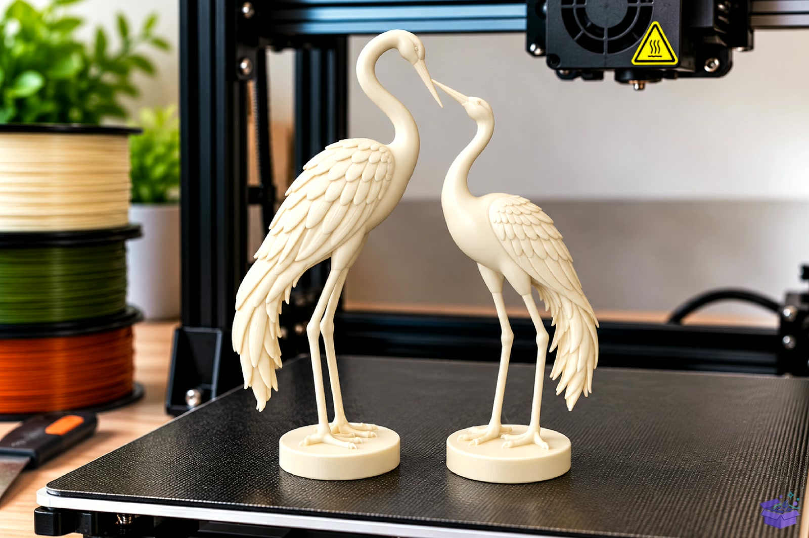 Elegant Heron Heykel Biblo 3D Baskı STL - 3D Baskı ve Model Dosyası (STL, OBJ, 3MF) - detaylı önizleme 5