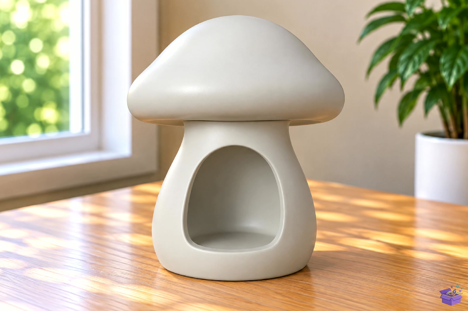 Mushroom Mumluk STL 3D Baskı - 3D Baskı ve Model Dosyası (STL, OBJ, 3MF) - detaylı önizleme 2