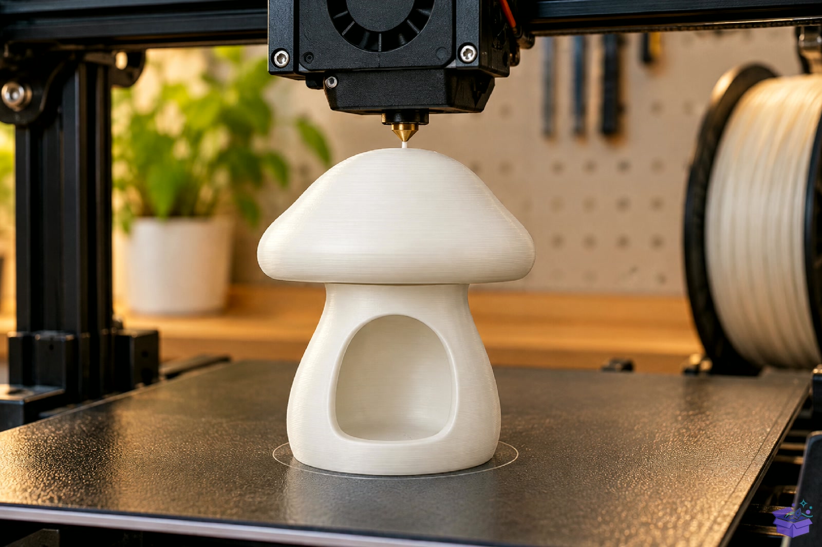 Mushroom Mumluk STL 3D Baskı - 3D Baskı ve Model Dosyası (STL, OBJ, 3MF) - detaylı önizleme 4