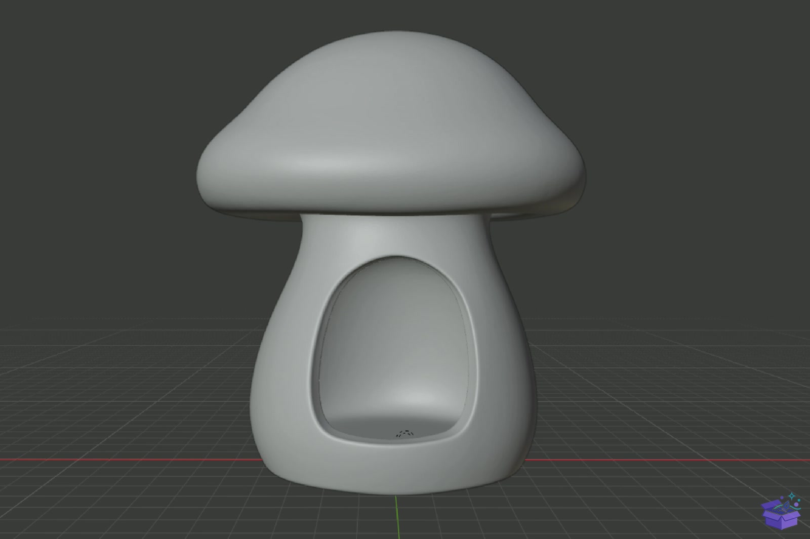 Mushroom Mumluk STL 3D Baskı - 3D Baskı ve Model Dosyası (STL, OBJ, 3MF) - detaylı önizleme 5