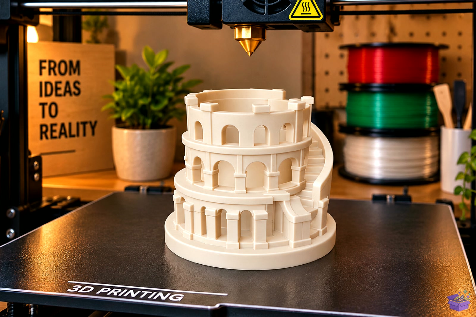 Castle Masaüstü Kalemlik STL 3D Baskı - 3D Baskı ve Model Dosyası (STL, OBJ, 3MF) - detaylı önizleme 4