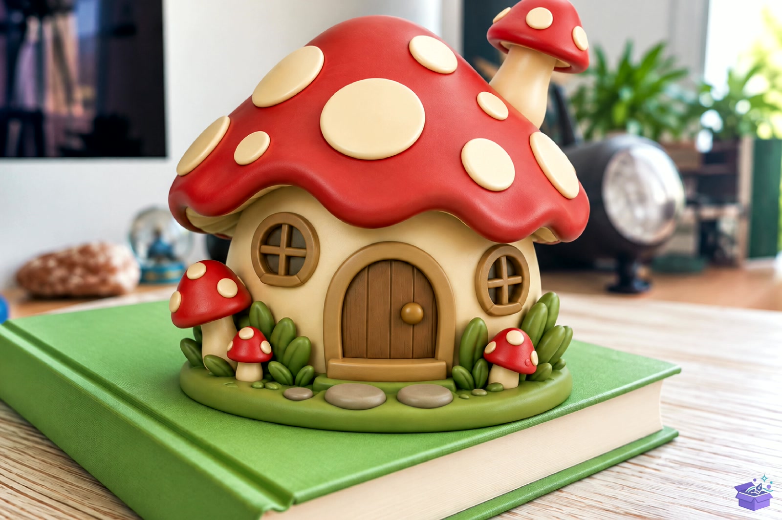 Mushroom Fairy House STL 3D Baskı - 3D Baskı ve Model Dosyası (STL, OBJ, 3MF) - detaylı önizleme 3