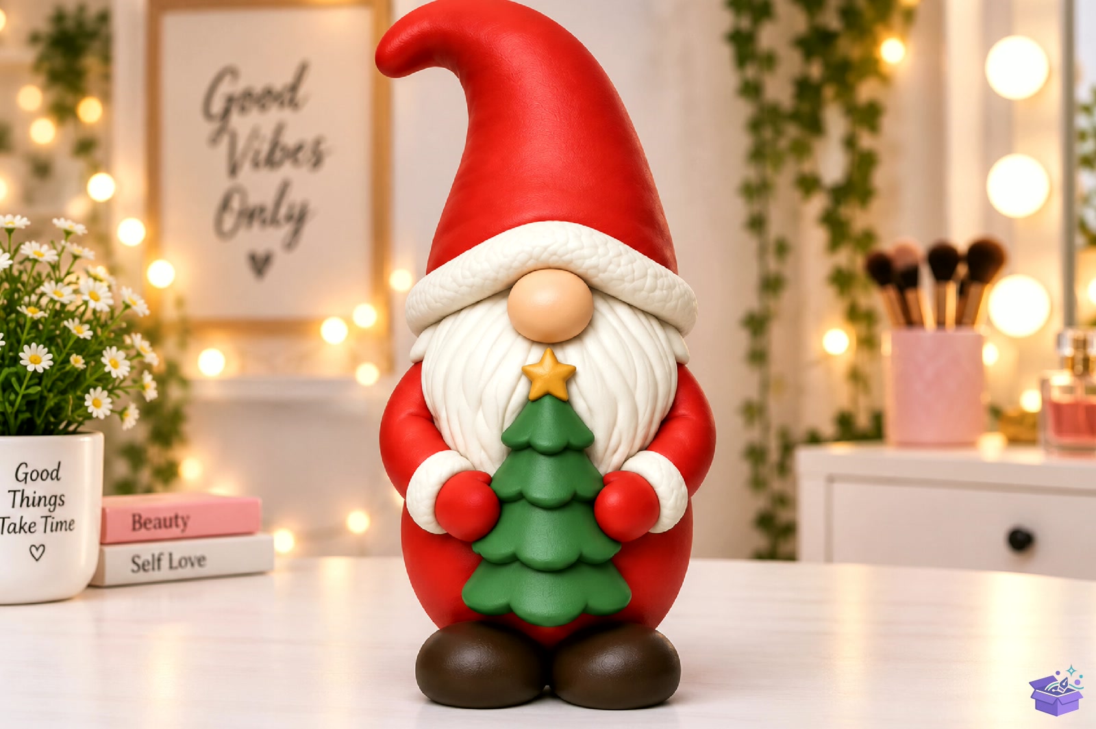 Yılbaşı Gnome STL 3D Baskı - 3D Baskı ve Model Dosyası (STL, OBJ, 3MF) - detaylı önizleme 4
