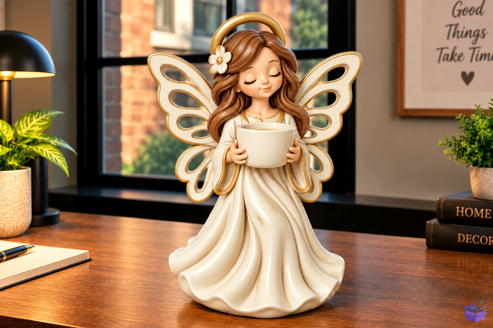 Beautiful Fairy Princess Figurine STL 3D - 3D Baskı ve Model Dosyası (STL, OBJ, 3MF) - detaylı önizleme 3