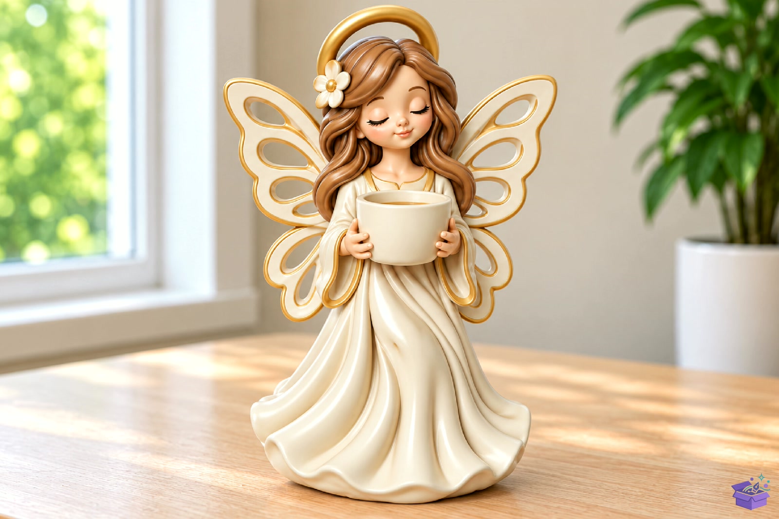 Beautiful Fairy Princess Figurine STL 3D - 3D Baskı ve Model Dosyası (STL, OBJ, 3MF) - detaylı önizleme 4