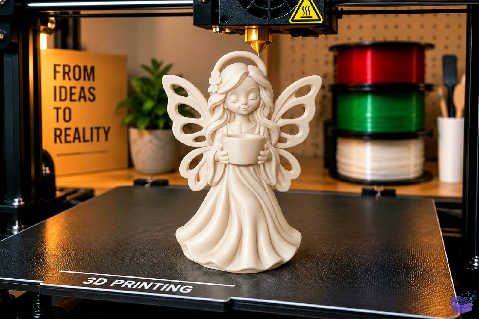 Beautiful Fairy Princess Figurine STL 3D - 3D Baskı ve Model Dosyası (STL, OBJ, 3MF) - detaylı önizleme 6