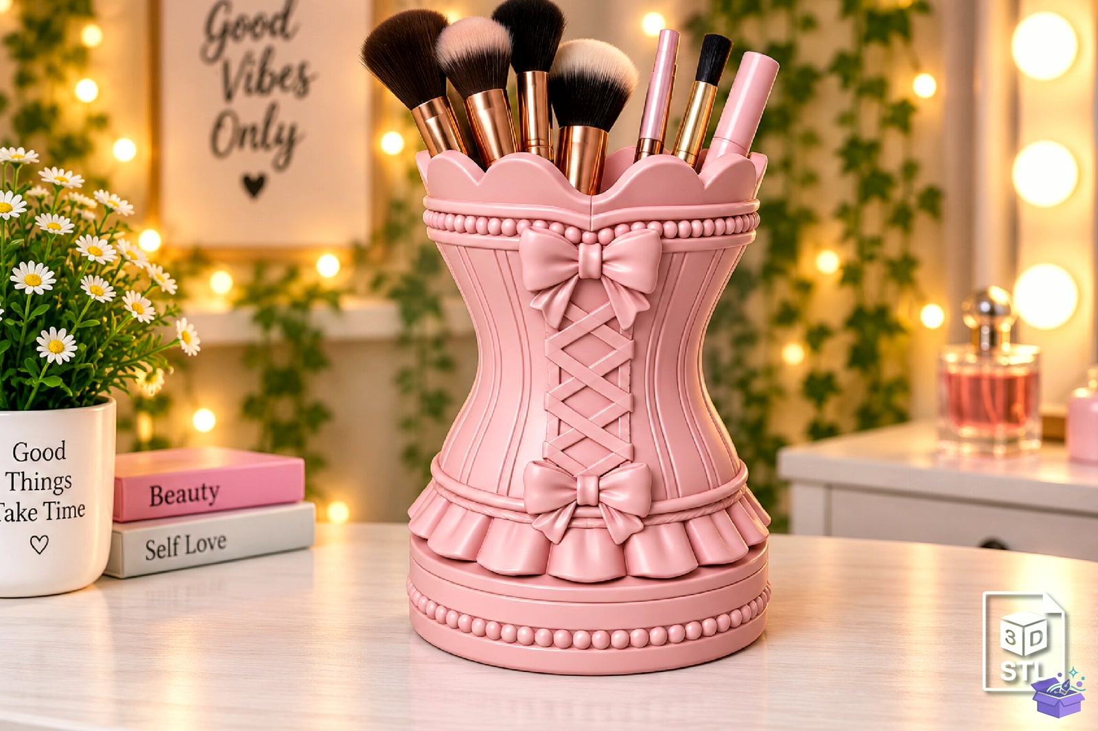 Corset Vazo Tasarımı STL 3D Baskı - 3D Baskı ve Model Dosyası (STL, OBJ, 3MF)