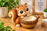 Sevimli Sincap Kase - 3D Baskı ve Model Dosyası (STL) - detaylı önizleme 2