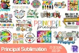 Principal Süblimasyon Baskı - DTF & Süblimasyon Baskı Tasarımı (SVG, DXF, EPS, PNG) - detaylı önizleme 1