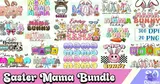 Paskalya Mama Süblimasyon Baskı - DTF & Süblimasyon Baskı Tasarımı (SVG, DXF, EPS, PNG) - detaylı önizleme 2