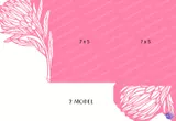 Invitation Şablon With Protea Çiçek - El İşi ve Kesim Dosyası (SVG, DXF, EPS, PNG) - detaylı önizleme 5