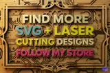 2 Ahşap Lazer Kesim Kitap Ayracı SVG - Lazer Kesim ve Çizim Dosyası (SVG, DXF, EPS, PNG) - detaylı önizleme 3