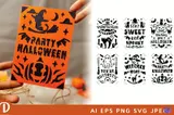 Of 6 Cadılar Bayramı Card – Cadılar Bayramı - El İşi ve Kesim Dosyası (SVG, DXF, EPS, PNG) - detaylı önizleme 4