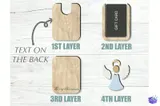 Nativity Gift Card Tutucu Svg Laser - Lazer Kesim ve Çizim Dosyası (SVG, DXF, EPS, PNG) - detaylı önizleme 3