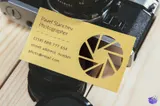 Photographer Business Card Şablon - Lazer Kesim ve Çizim Dosyası (SVG, DXF, EPS, PNG) - detaylı önizleme 2