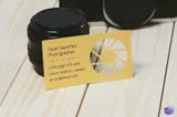 Photographer Business Card Şablon - Lazer Kesim ve Çizim Dosyası (SVG, DXF, EPS, PNG) - detaylı önizleme 4