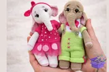 Crochet Elephant Doll Desen - El İşi ve Kesim Dosyası (SVG, DXF, EPS, PNG) - detaylı önizleme 5