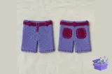 Granny Square Doll Outfit Crochet Patter - El İşi ve Kesim Dosyası (SVG, DXF, EPS, PNG) - detaylı önizleme 4