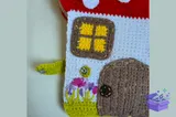 Mushroom House Bag Crochet Desen - El İşi ve Kesim Dosyası (SVG, DXF, EPS, PNG) - detaylı önizleme 4