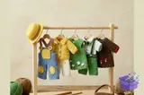 Mini Crochet Doll Wardrobe Desen - Makine Nakış Deseni (SVG, DXF, EPS, PNG) - detaylı önizleme 2