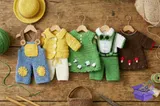 Mini Crochet Doll Wardrobe Desen - Makine Nakış Deseni (SVG, DXF, EPS, PNG) - detaylı önizleme 3