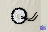 Festive Crochet Doll Desen PDF – 9" - El İşi ve Kesim Dosyası (SVG, DXF, EPS, PNG) - detaylı önizleme 5