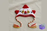 Festive Crochet Doll Desen PDF – 9" - El İşi ve Kesim Dosyası (SVG, DXF, EPS, PNG) - detaylı önizleme 6