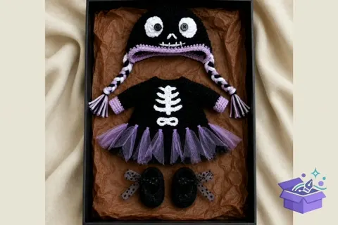 Skeleton Ballerina Doll Clothes Desen - El İşi ve Kesim Dosyası (SVG, DXF, EPS, PNG) - El İşi & Zanaat İndir (DXF, SVG, EPS)