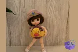 Mini Crochet Doll Clothes Desen – Summ - El İşi ve Kesim Dosyası (SVG, DXF, EPS, PNG) - detaylı önizleme 2