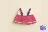 Mini Crochet Doll Clothes Desen – Summ - El İşi ve Kesim Dosyası (SVG, DXF, EPS, PNG) - detaylı önizleme 6