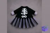 Skeleton Ballerina Crochet Desen - El İşi ve Kesim Dosyası (SVG, DXF, EPS, PNG) - detaylı önizleme 5