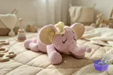 Sleepy Elephant Snuggler Crochet PDF - El İşi ve Kesim Dosyası (SVG, DXF, EPS, PNG) - detaylı önizleme 1