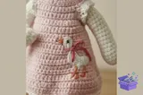 Crochet Bunny Doll Desen PDF - El İşi ve Kesim Dosyası (SVG, DXF, EPS, PNG) - detaylı önizleme 3