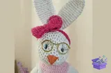 Crochet Bunny Doll Desen PDF - El İşi ve Kesim Dosyası (SVG, DXF, EPS, PNG) - detaylı önizleme 5
